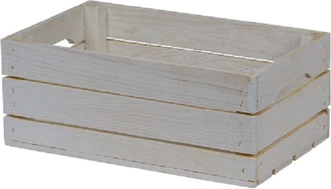 Houten Kist - Klein, Wit / Opbergkist / Geschenkverpakking / Gift / Kado