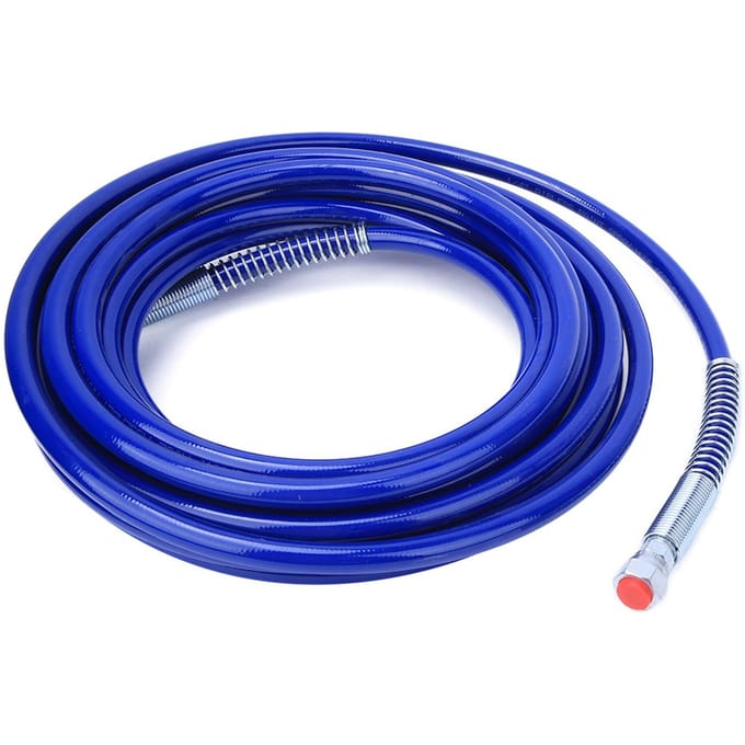 1 4in Verfspuitslang Airless Spuitpistool Flexibele Vezelbuis 10 Meter 3265Psi blue