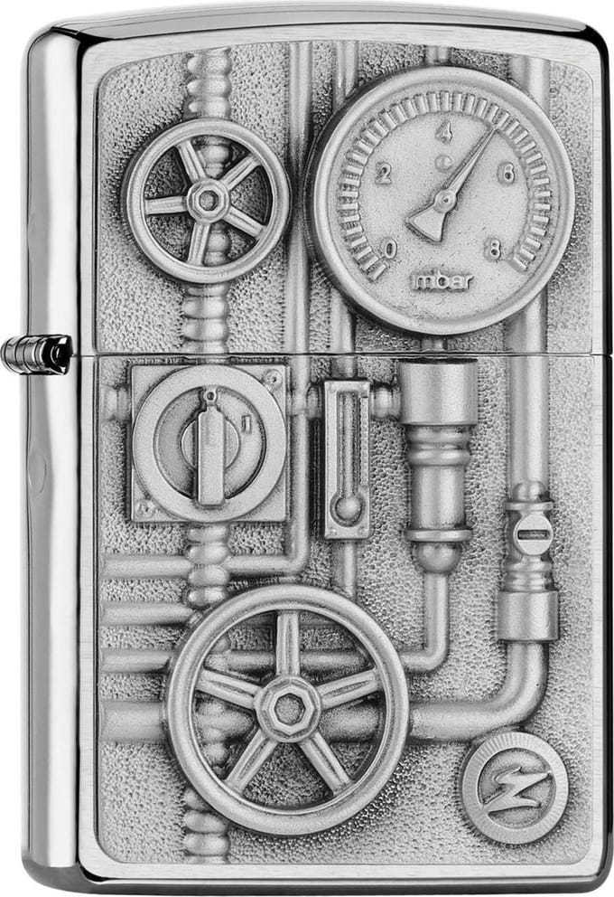 Aansteker Zippo Steam System Emblem