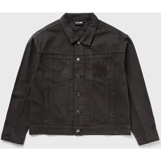 MLB STRIPE DENIM JCKT NEW YORK YANKEES