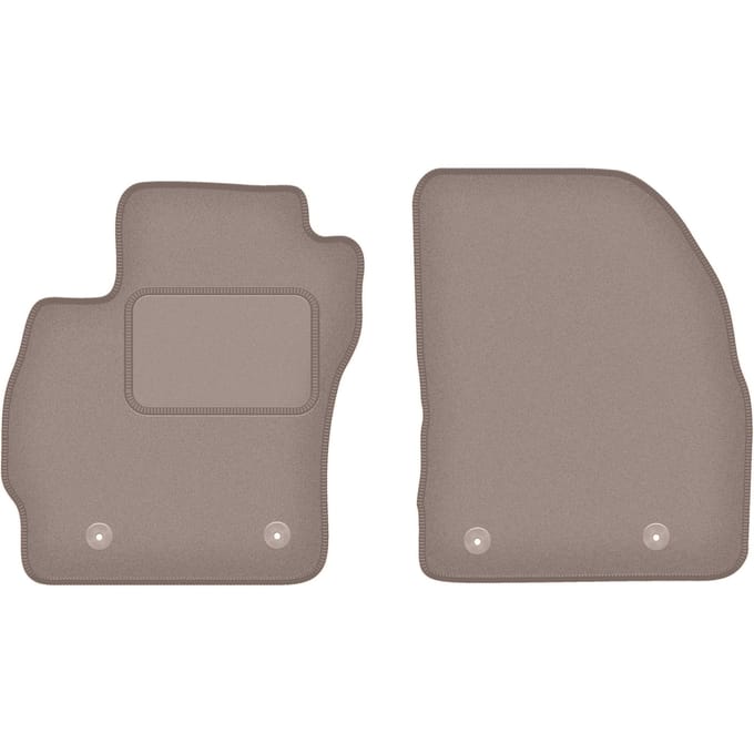 Beige voormatten voor: Mazda 5 II minivan (2010-)