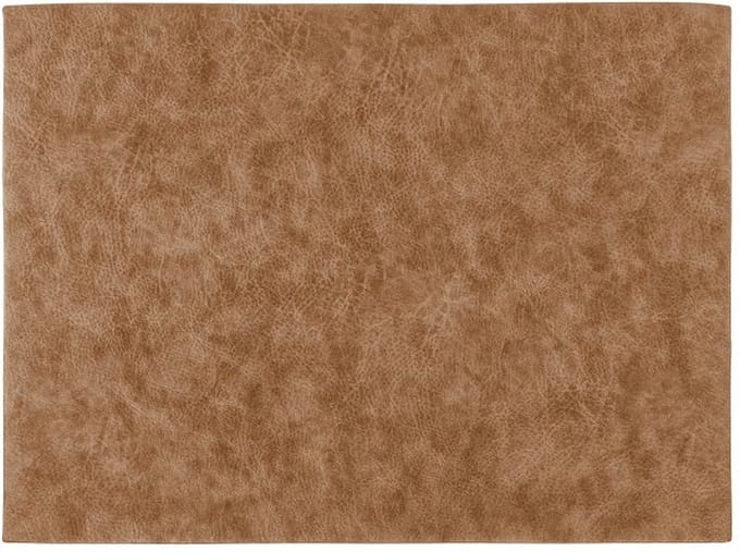 Placemat TROJA - SET/6 - kunstleer - 33x45 cm, brons