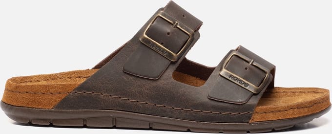 Rohde Slippers bruin - Maat 46
