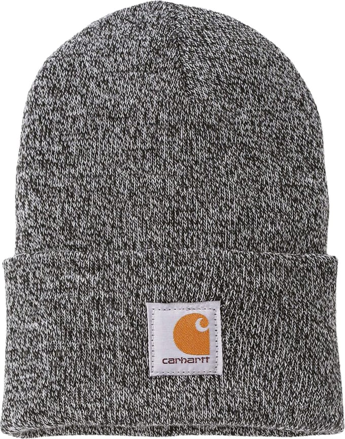 Carhartt Muts ACRYLIC WATCH HAT Zwart/Wit - Beanie