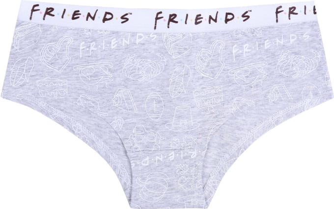 Grijze hipsterslip voor meisjes FRIENDS