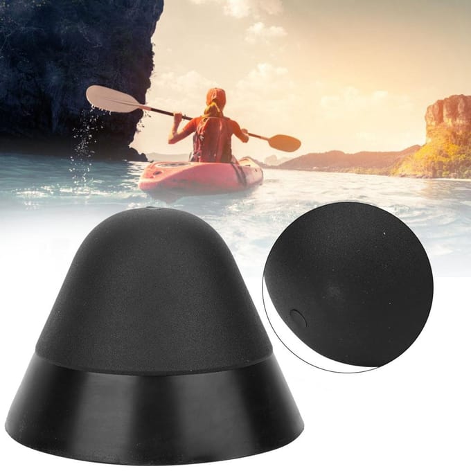 Bateaux à Tête Anti-collision Cône Protecteur à 90 Degrés Accessoire pour Bateau Gonflable Canoë Kayak gray