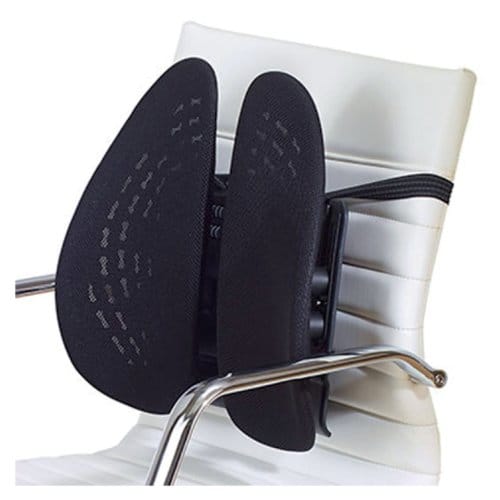 Rugsteun kensington smartfit zwart