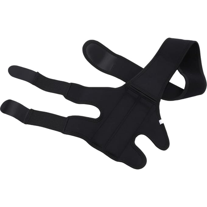 Hondenkniebrace Verstelbaar Hoge Elasticiteit Multifunctioneel Zwart Enkele Hond Pootsteun Brace M M black