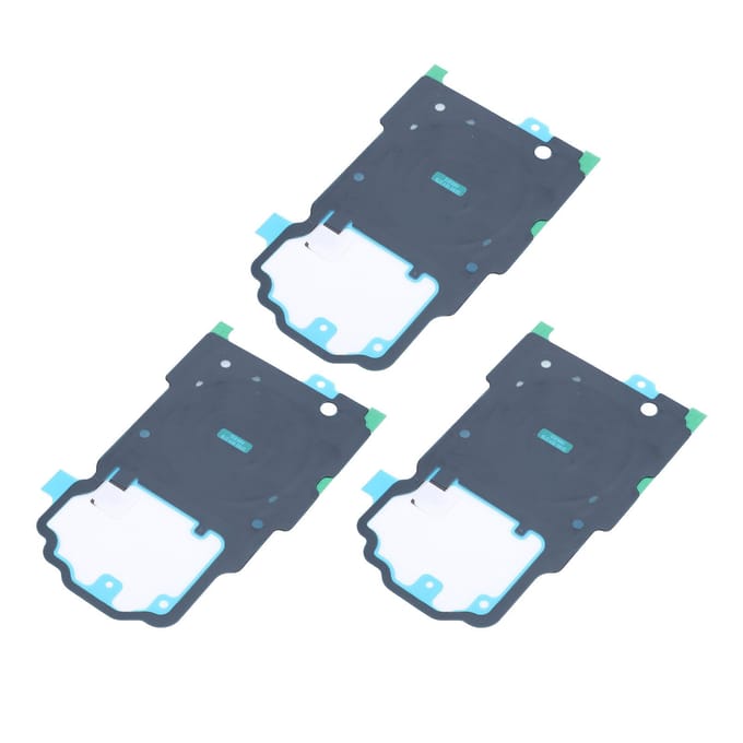 3 stuks NFC Draadloze Oplaadspoel Flexkabel Vervanging voor Galaxy S9 Telefoon Draadloos Opladen NFC Signaal Flexkabel met blue