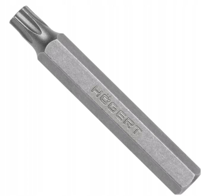 Hoegert Torx Bit T27 x 75mm, S2 Staal