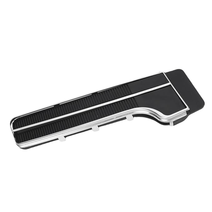 Rubber gaspedaalpad met rand antislip rubber waterdicht gaspedaalpad voor pick-up black