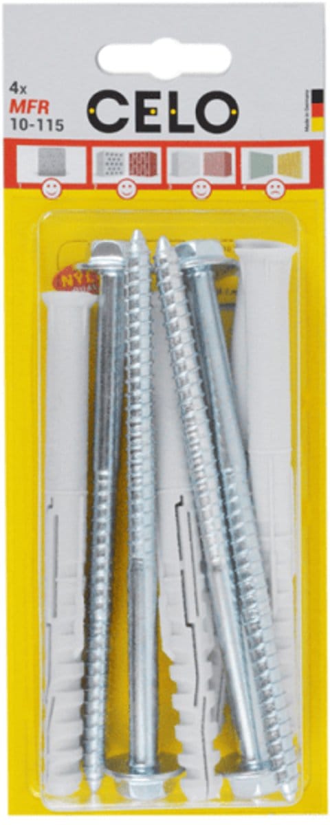 CELO CELU Multifunctionele raamplug MFR 10-115 SB SSKS