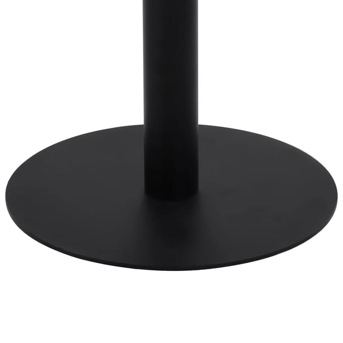 vidaXL - Bistrotafel - 80 - cm - MDF - lichtbruin