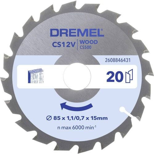 Dremel CS500 85mm 2608846431 Cirkelzaagblad 85 mm 1 stuk(s)