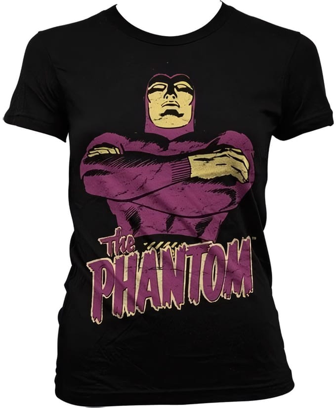 The Phantom Dames Tshirt -L- The Phantom Zwart