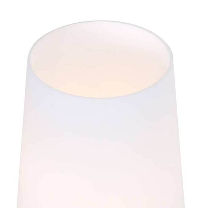 Tafellamp Ancilla 3101ST Staal E27 fitting Touch on/off - Modern design van metaal en glas voor binnengebruik, geschikt voor diverse interieurstijlen - Steinhauer