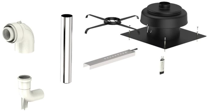 BRÖTJE Basisbouwpakket Ketel-schacht KAS 60/M, 7810213