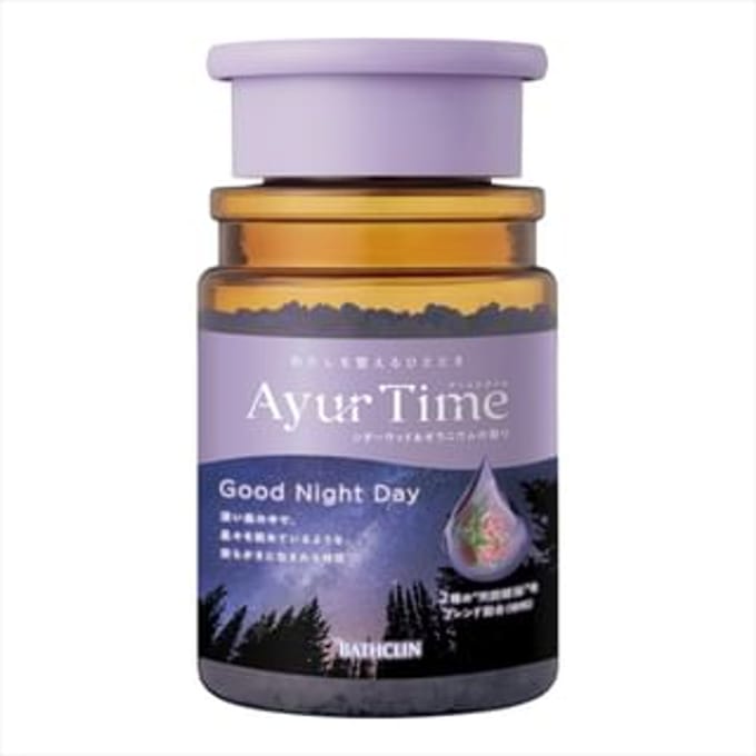 BATHCLIN - Ayur Time Aroma Bath Salt Good Night Day 520g