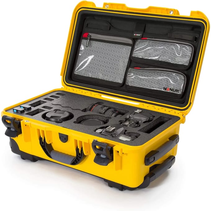 Nanuk 935 Camera case DSLR - Yellow - Waterdichte koffer
