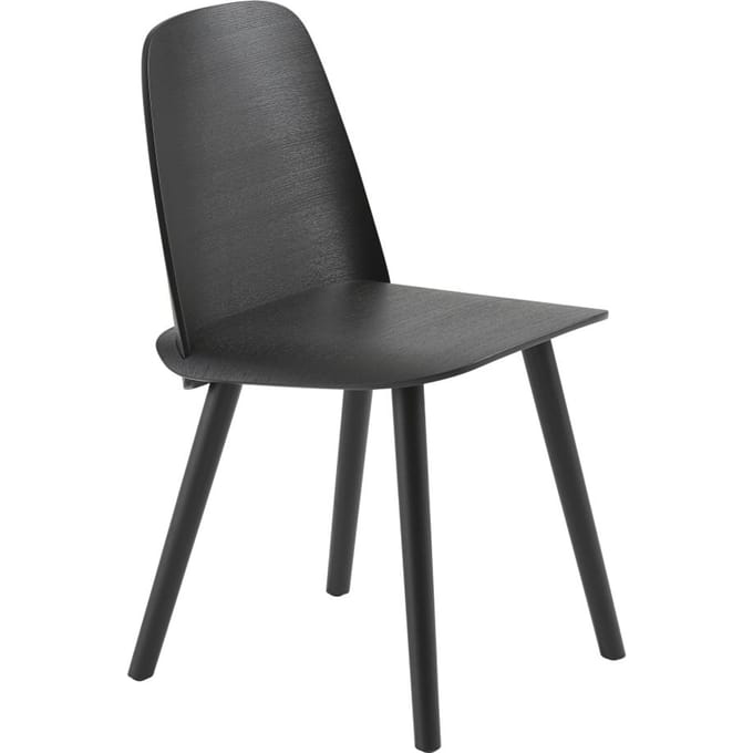 Muuto Nerd eetkamerstoel - zwart