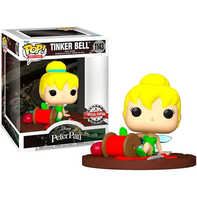 Funko Pop! Deluxe: Peter Pan - Tinker Bell on Spool - US Exclusive