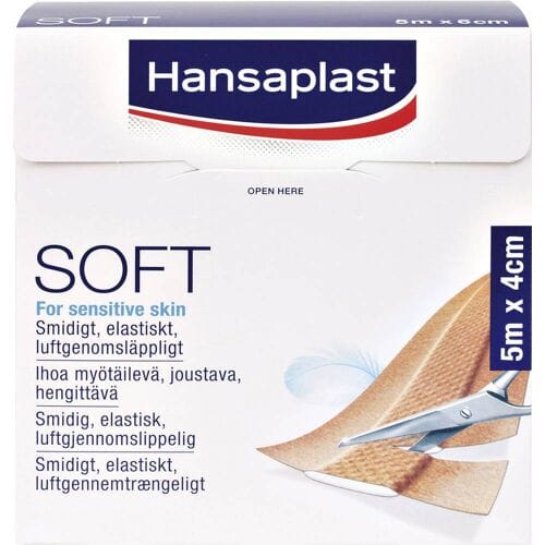 Hansaplast 1556526 Pleister 5 m x 4 cm
