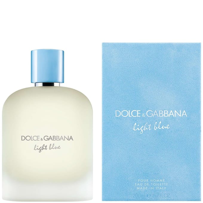 Dolce&Gabbana Light Blue pour homme Eau de Toilette Spray Herenparfum Heren 200 ml