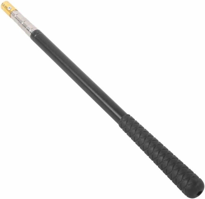 Schepnet Steel - Visnet Accessoire - Vissen Vangen - Telescopisch Uitschuifbaar - Tot 148 cm - Zwart