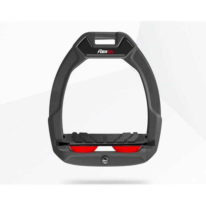 Veiligheidsstijgbeugels Voorruit Grip Antraciet/Zwart/Rood Flex-On Safe-On