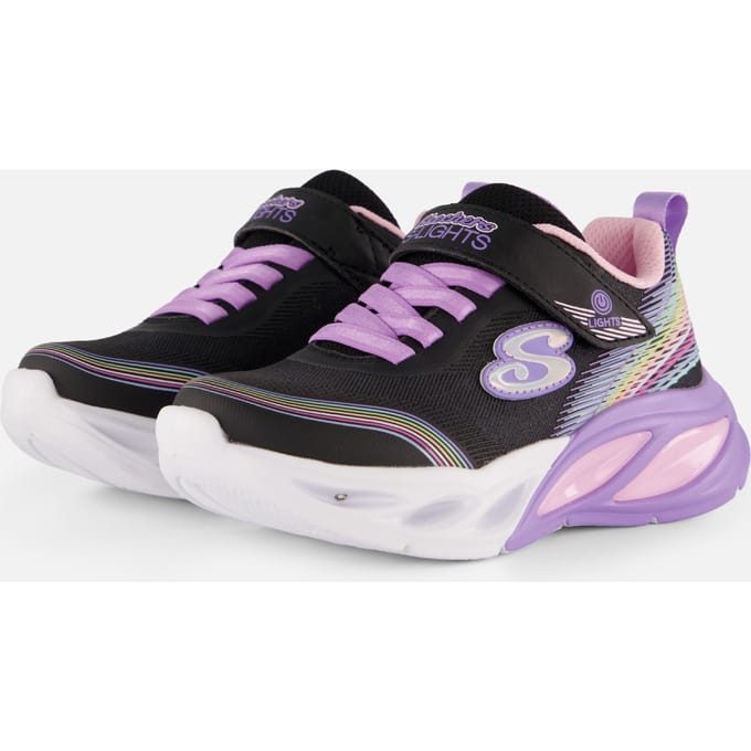 Skechers S-Lights Cosmic Glow Sneakers zwart - Dames - Maat 32