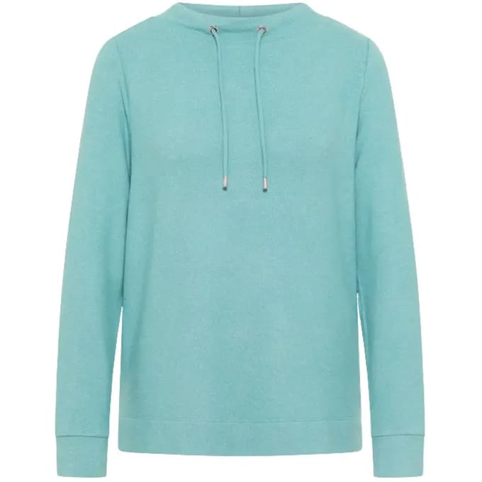 Dames Hoodie Cecil Cosy Melange