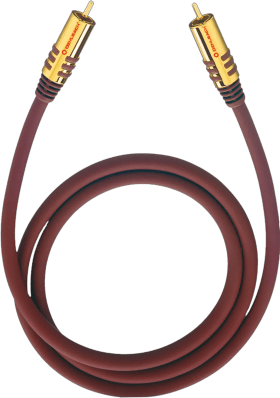 Oehlbach NF Subwooferkabel cinch/cinch mono - 2 meter