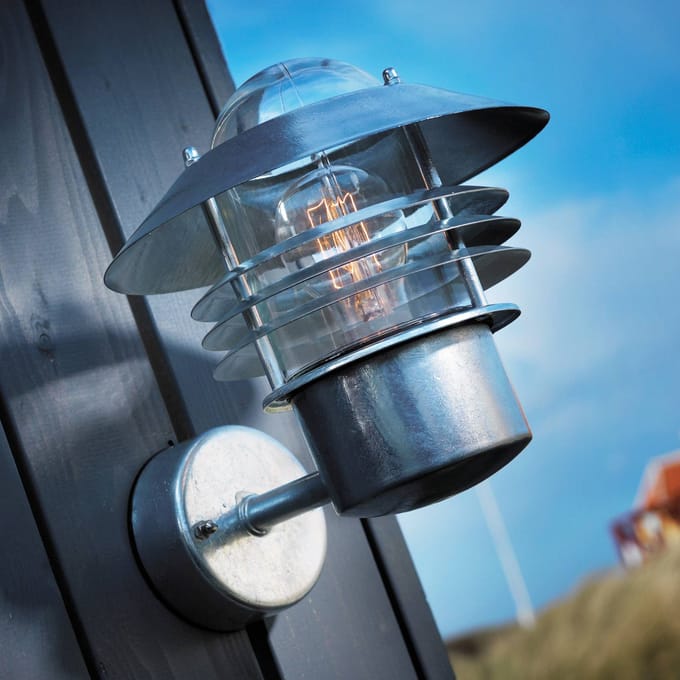 Nordlux Tijdloze buitenwandlamp Vejers, zonder sensor