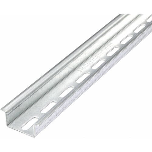 HellermannTyton DELTA-3AF/BV 181-47101 DIN-rail Geperforeerd Plaatstaal 2000 mm 1 stuk(s)