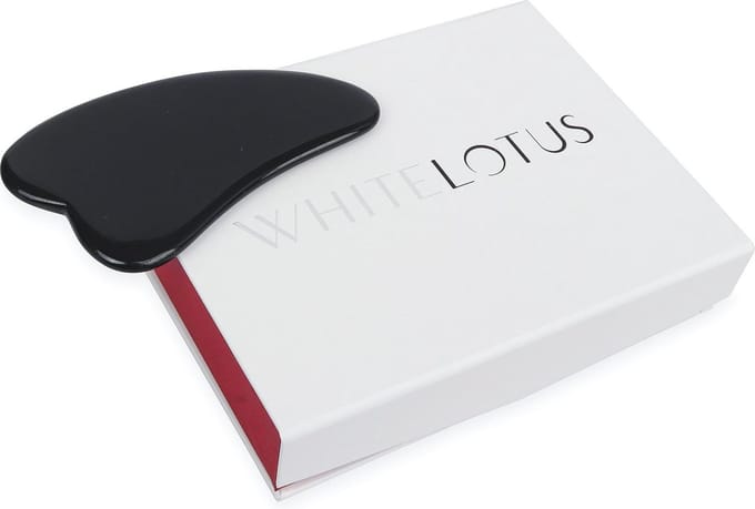 Gua Sha Toermalijn - White Lotus