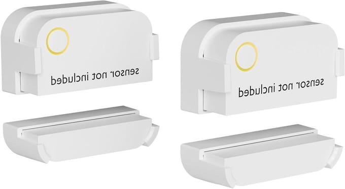 Sensor Verhoger - Alarm Accessoire - Beveiliging Optimaliseren - Snap-On Montage - 10mm Hoogte - Wit