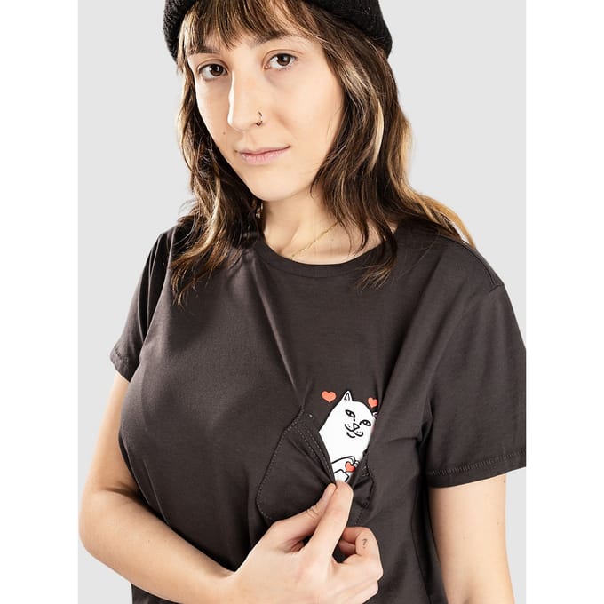 RIPNDIP Nerm Loves Cropped T-Shirt zwart