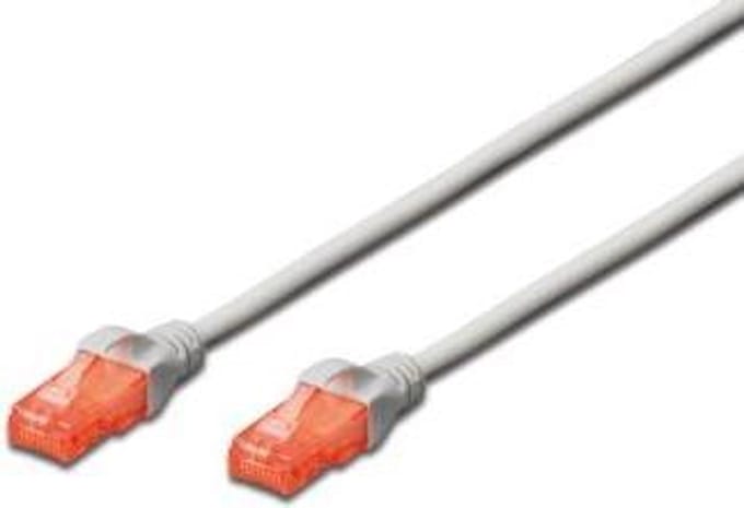 Digitus Serie - Patchkabel - U/UTP - RJ45 - 5 m - Grijs