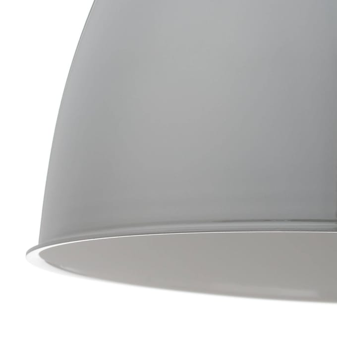 Jieldé Augustin A360 hanglamp grijs glanzend