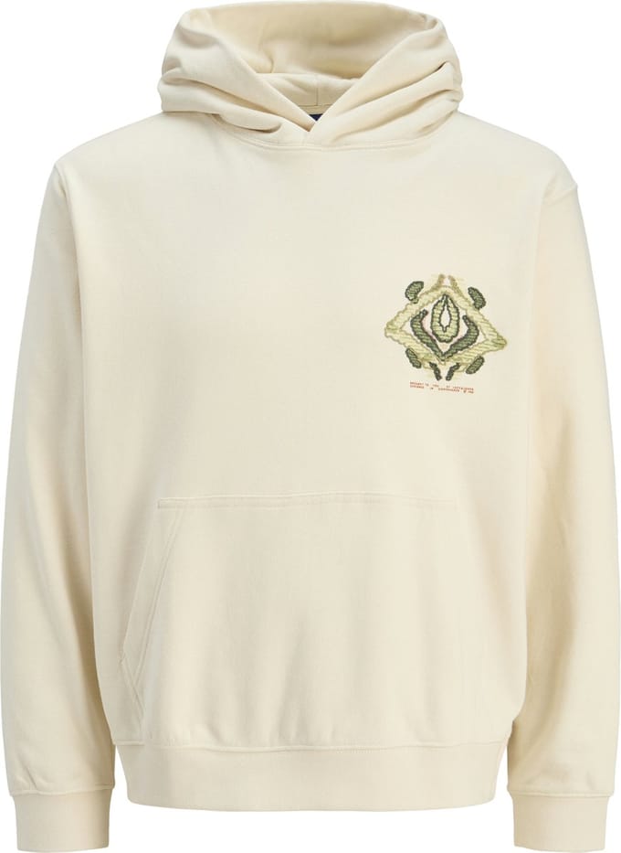 JACK&JONES - JORPORTO PATTERN SWEAT HOOD - Heren - Sweaters
