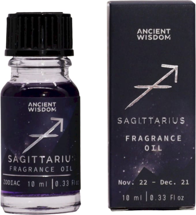 Ancient Wisdom Zodiak Serie - Geurolie - Strzelec - 10 ml - Bio Brokaat