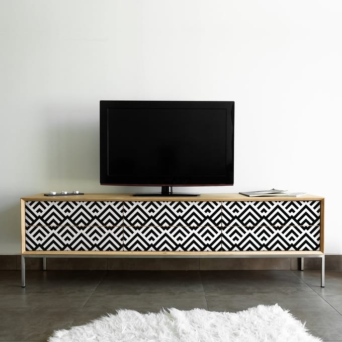 Scandinavische meubelsticker, chister, 40 x 60 cm