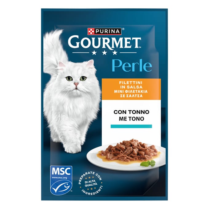 26x85g Tonijn Gourmet Perle Kattenvoer