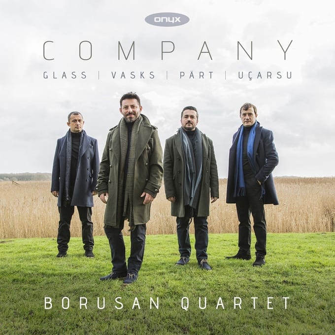 Borusan Quartet - Company – Glass: Quartet No. 2 | Pärt: Summa | Vasks: Quartet No. 4 (CD)