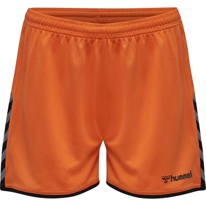 Hummel Authentic Poly Short Dames - Sportbroeken - oranje - Vrouwen