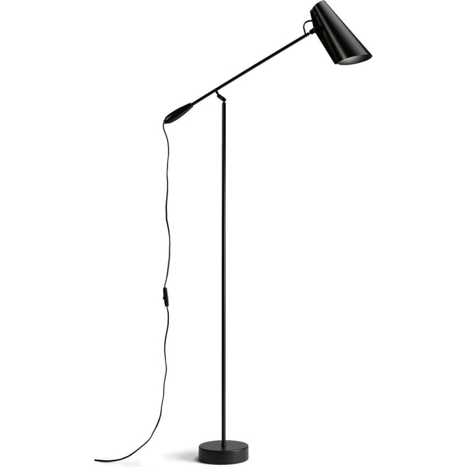 Northern Birdy vloerlamp - zwart/zwart