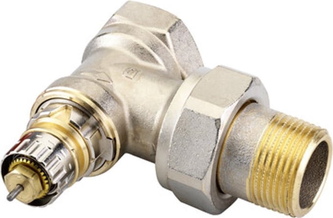Danfoss radiatorafsluiter met voorinstelling 3/4 haaks Kvs = 140 m3/h RA N20