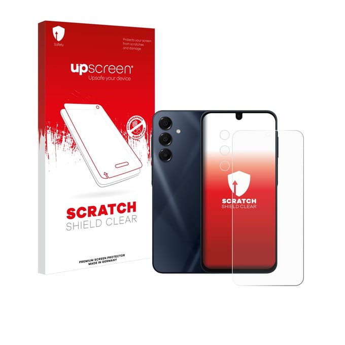 upscreen - Screenprotector voor Samsung Galaxy A16 4G (Voor+Camera) - Folie Beschermfolie transparant