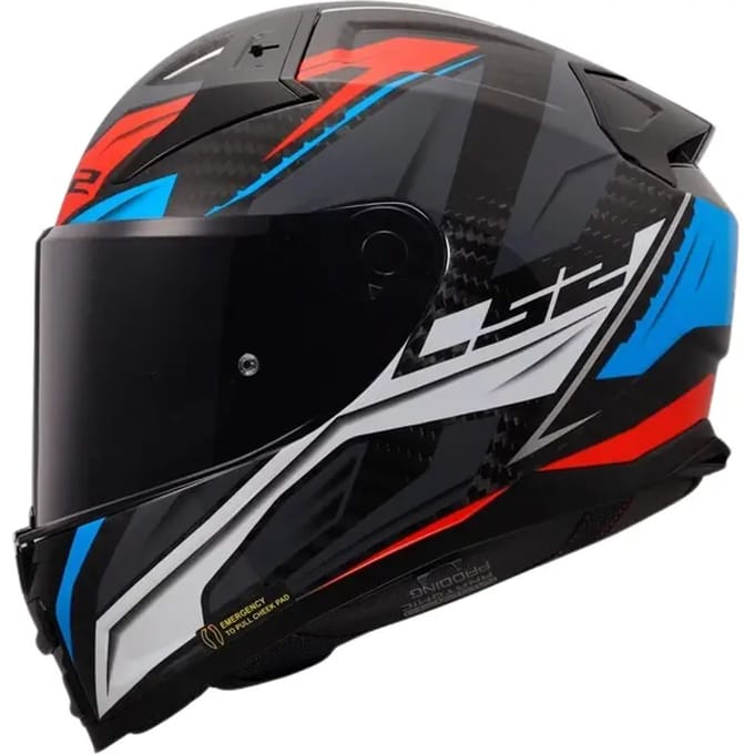 Volle motorhelm LS2 FF811 Vector II C Savage