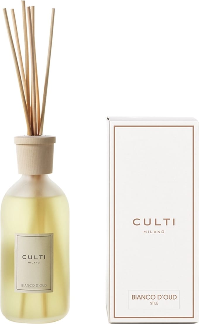 Culti Stile Classic Geurstokjes Milano Classic Bianco D'Oud Diffuser 500ml
